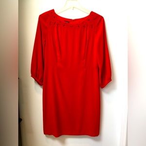 Talbots Red Dress 12
